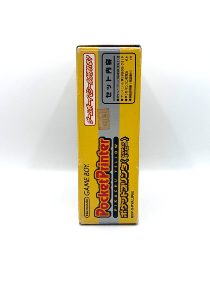 Nintendo Game Boy Pocket Printer Pikachu Yellow CIB Giapponese Originale TESTED