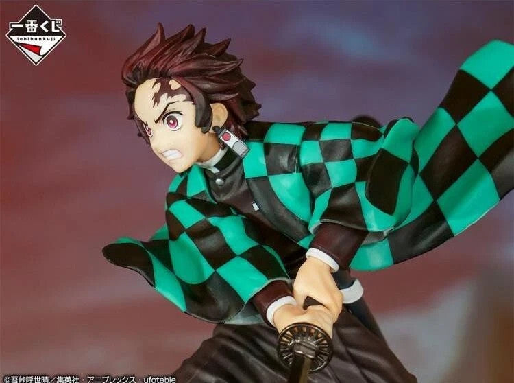 Demon Slayer Tanjiro Kamado Ichibansho Tengen Uzui Is Here Bandai Figure NEW