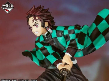 Demon Slayer Tanjiro Kamado Ichibansho Tengen Uzui Is Here Bandai Figure NEW