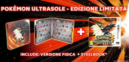 Pokemon Ultra Sole Special Edition Nintendo 3DS PAL ITA Completo