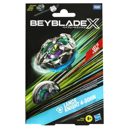 Beyblade X Lance Knight 4-80HN Starter Pack Hasbro Takara Tomy Nuovo