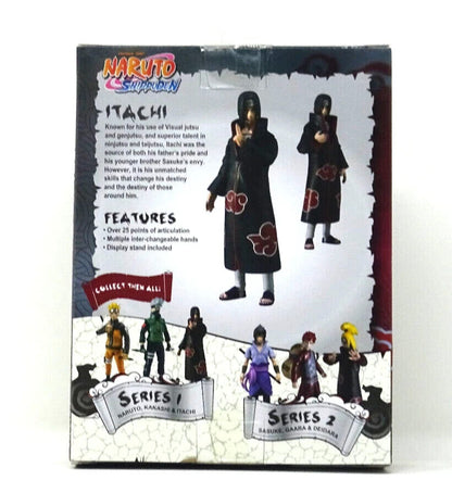 Itachi Uchiha Naruto Shippuden Action Figure 10cm Toynami Series 1 New Sealed