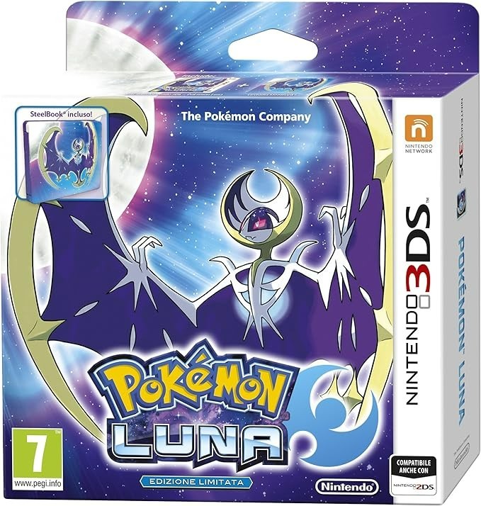 Pokemon Luna Special Edition Nintendo 3DS PAL ITA Completo