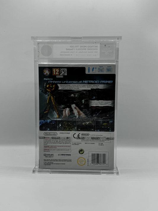 Metroid Prime Trilogy Edizione Speciale Wii PAL ITA Sealed Graded 9.6 TGM