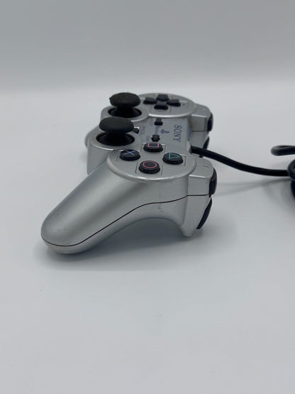 Controller Sony DualShock Analog Silver Originale PlayStation2 PS2 - Funzionante
