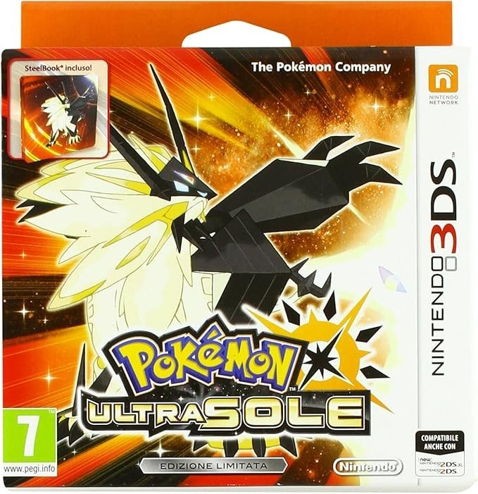 Pokemon Ultra Sole Special Edition Nintendo 3DS PAL ITA Completo