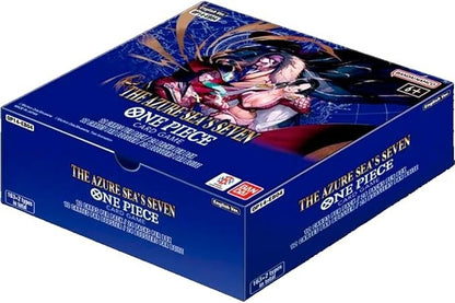 One Piece TCG Booster Box 4 OP-14 EB04 The Azure Sea's Seven  ENGLISH -  SEALED