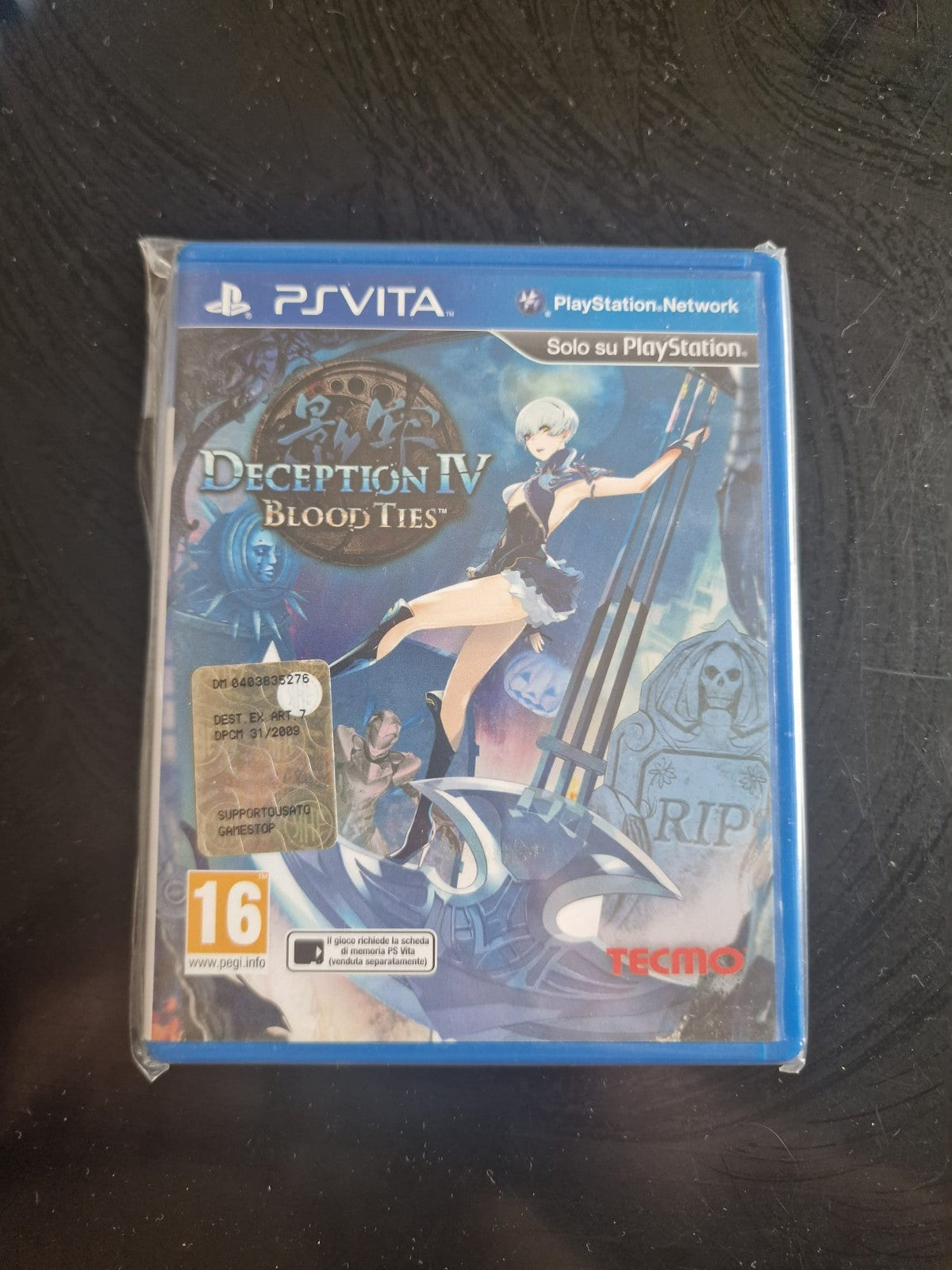 Deception IV: Blood Ties PS Vita Pal Italiano Usato Completo
