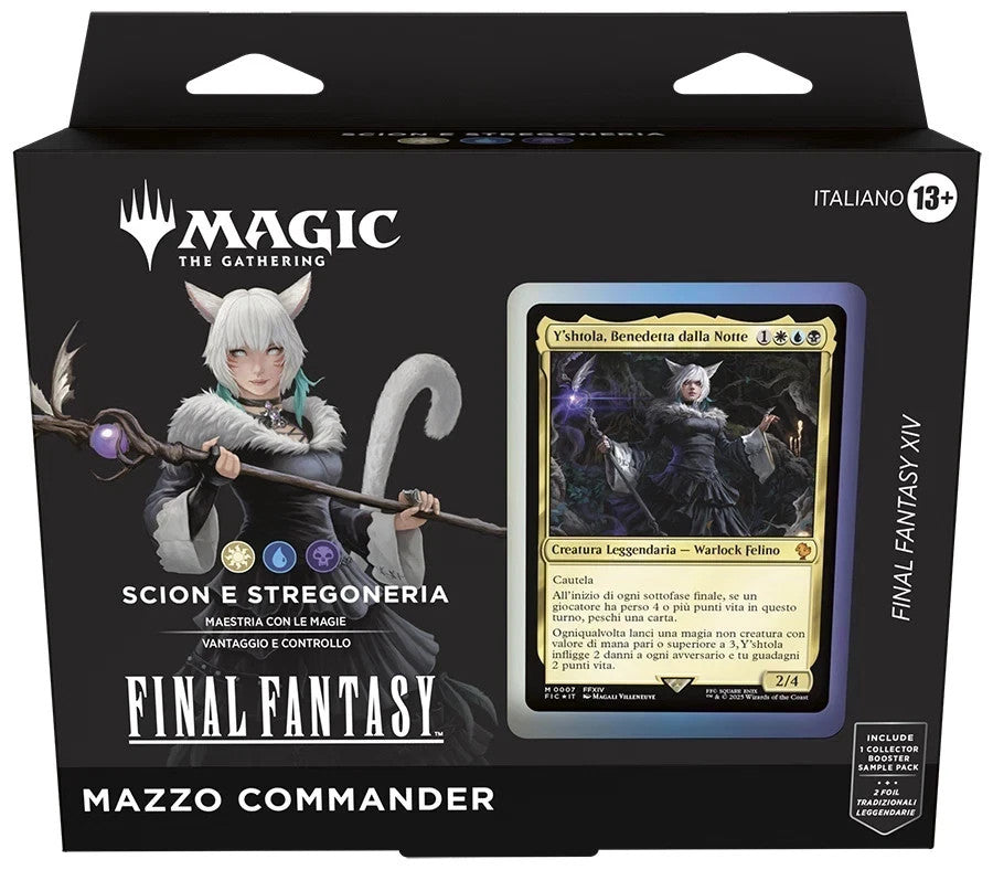 Carte Magic TCG: Set 4 Mazzi Commander Deck FINAL FANTASY (ITA) - CASE SEALED