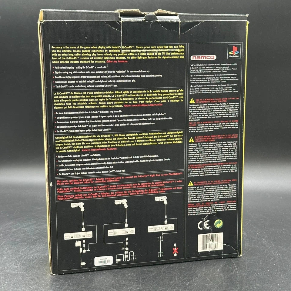 Namco G-Con 45 Light Gun - Controller per Sony PlayStation 1 Boxed VGC - Boxata