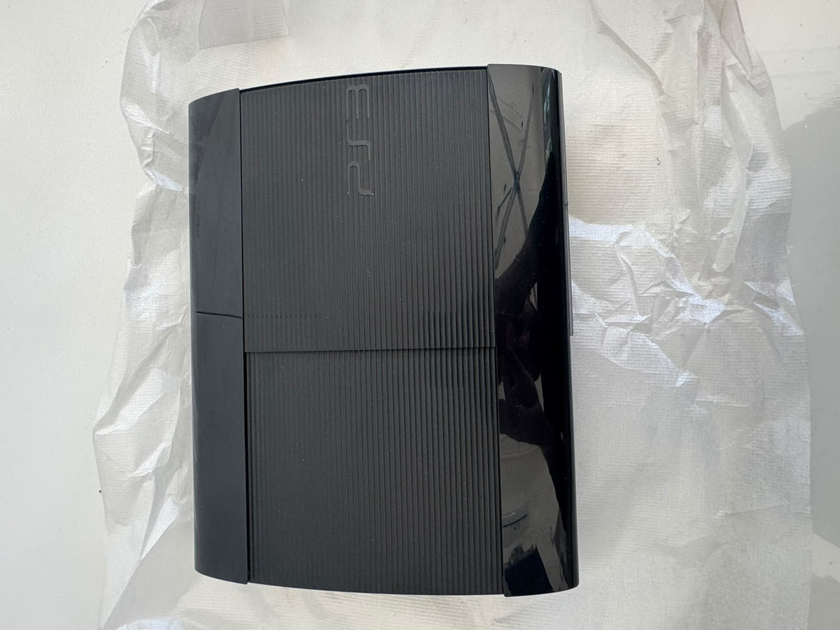 PlayStation 3 PS3 Boxed 500GB Super Slim Gran Turismo 6 + The Last Of US No Game