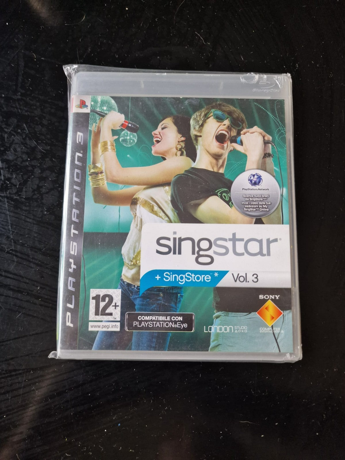 SingStar Vol 3 PS3 Pal Ita Usato Completo