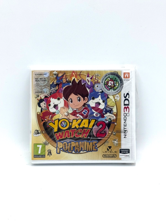 Yo-kai Watch 2: Polpanime per Nintendo 3DS,versione PAL Italia Nuovo e Sigillato