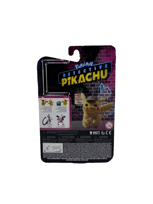 Pokémon Detective Pikachu & Psyduck Action Figure WCT Wicked Cool Toys Ufficiale