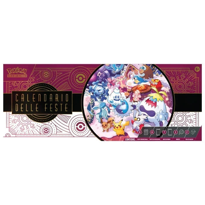 Carte Pokemon Calendario delle Feste 2025 (ITA) – SEALED - Scarlatto e Violetto