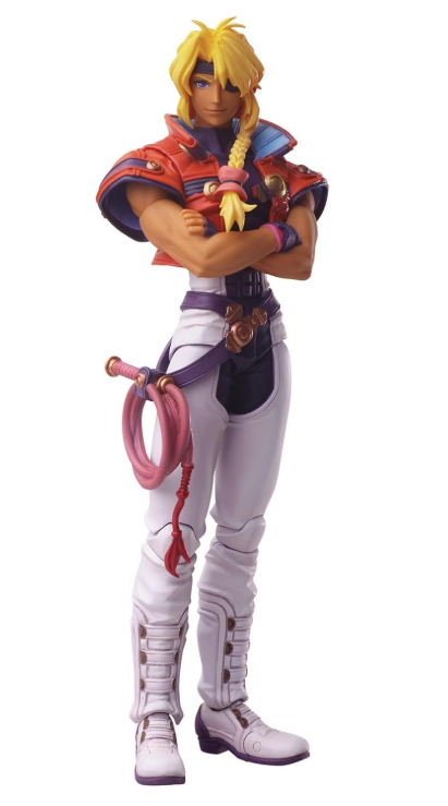 Xenogears Bartholomew Fatima Bring Arts Square Enix Action Figure NEW SEALED