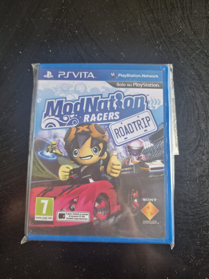 Mod Nation Racers Roadtrip PS Vita Pal Italiano Usato Completo