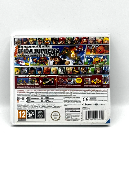 Super Smash Bros. for Nintendo 3DS PAL ITA Completo CIB – Ottime condizioni