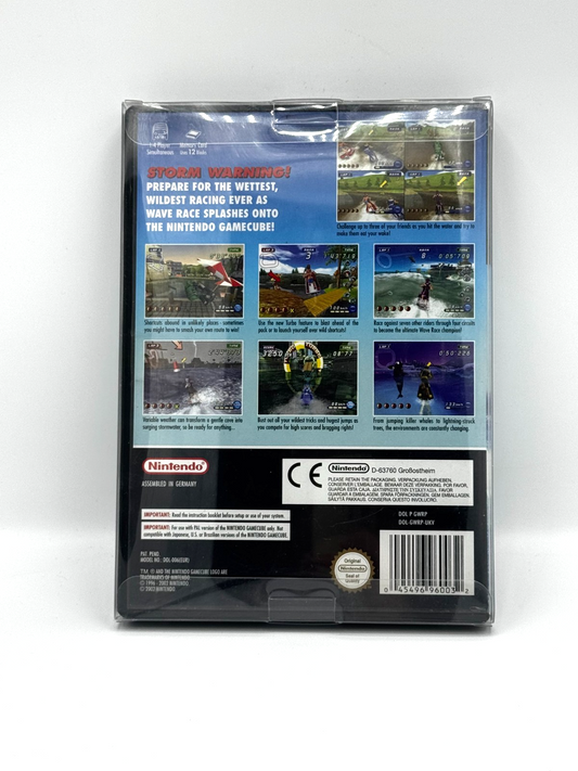 Wave Race: Blue Storm Nintendo GameCube PAL 2002 UK Con Manuale + Custodia