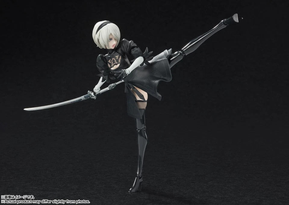 NieR Automata 2B SH Figuarts Tamashii Nations Bandai Action Figure NEW SEALED