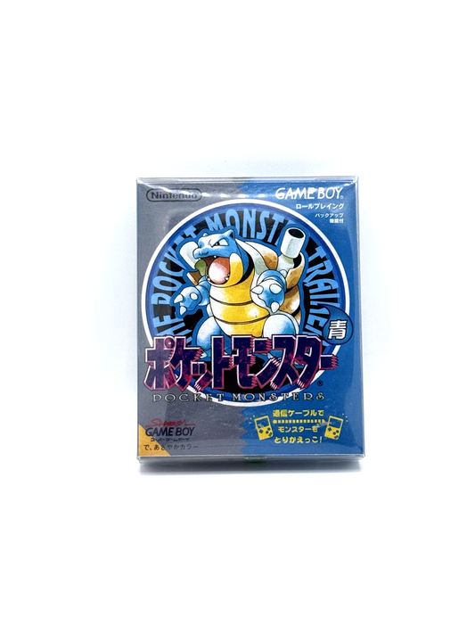 Pokémon Blu Game Boy Giapponese JAP Originale con Rep. Box