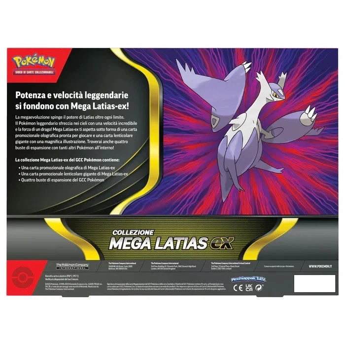Carte Pokemon Collezione Megaevoluzioni MEGA Latias - EX 4 Buste (ITA) – SEALED