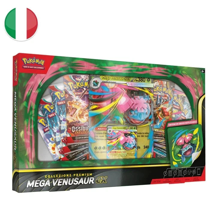 Carte Pokemon Collezione Megaevoluzioni MEGA Venusaur-EX 8 Buste (ITA) – SEALED