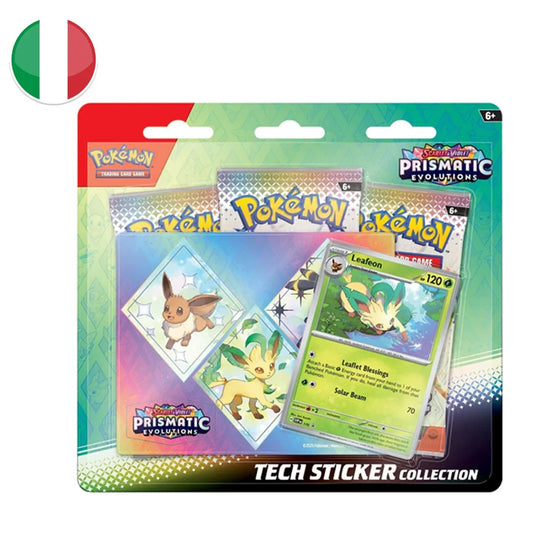 Pokèmon Evoluzioni Prismatiche - Collezione con Adesivi - New Sealed