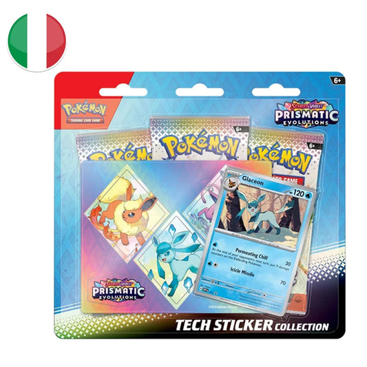 Pokèmon Evoluzioni Prismatiche - Collezione con Adesivi - New Sealed